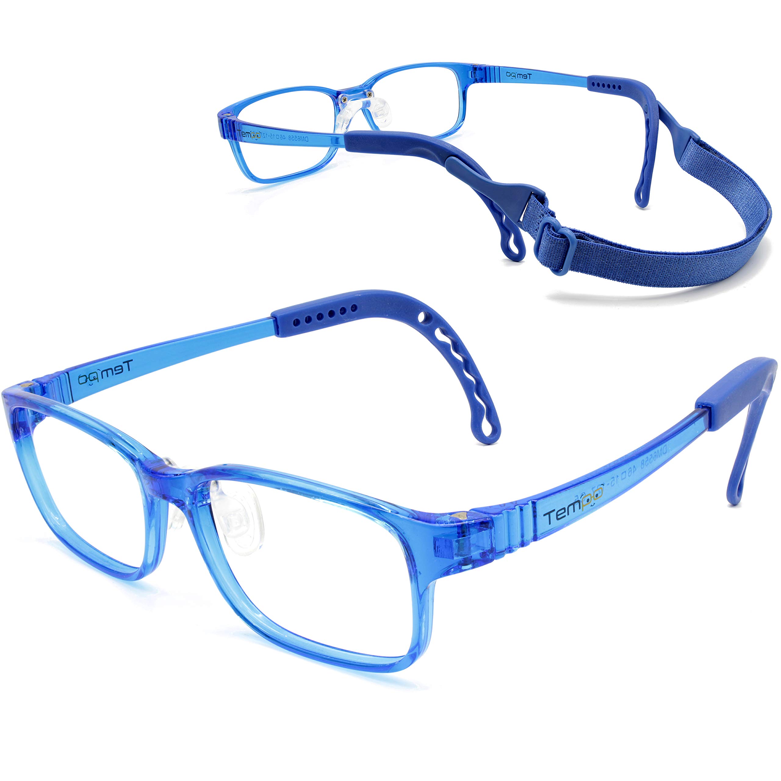Adjustable Kids Glasses - Prescription Eyeglasses For Children - Comfortable & Durable Frame - Perfect for School, Reading & Outdoor Activities (Model 2005)