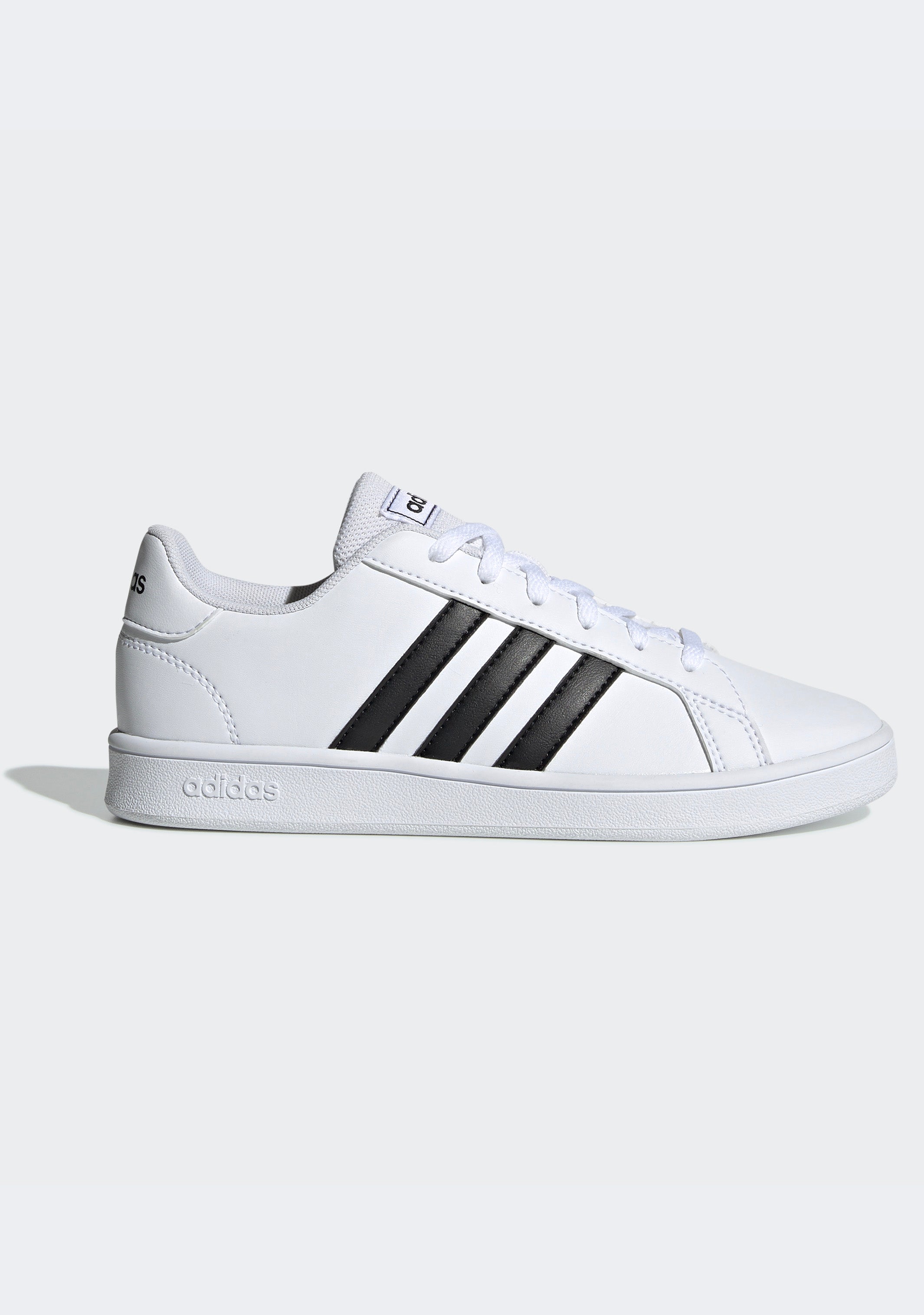 Adidas Junior Grand Court Sneakers for Kids - Comfortable & Stylish School Shoes for Boys & Girls - Perfect for Running, Playground & Everyday Wear