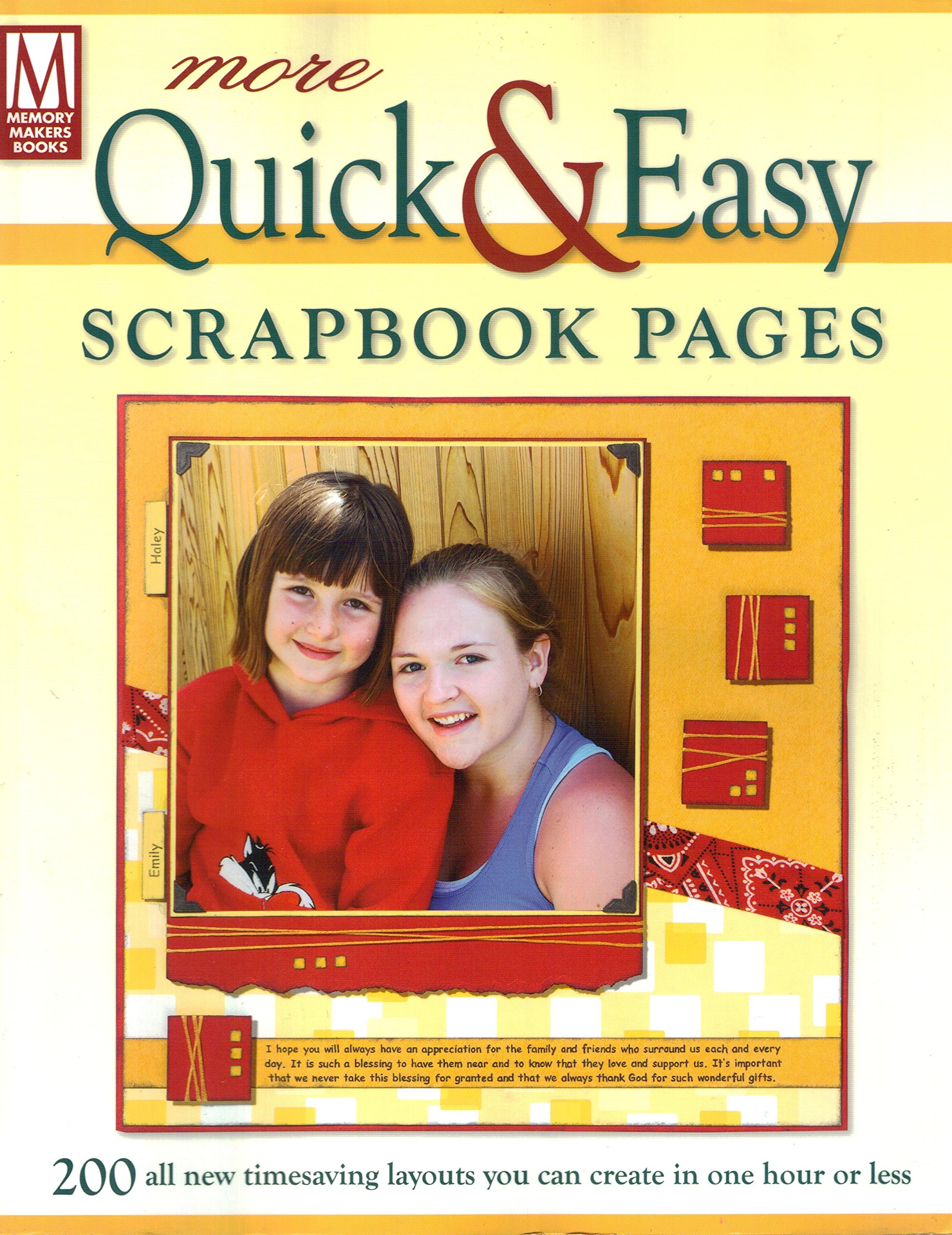 200 Quick & Easy Scrapbook Layouts - Create Beautiful Pages in 1 Hour or Less | Perfect for Memory Books, Photo Albums & DIY Crafts
