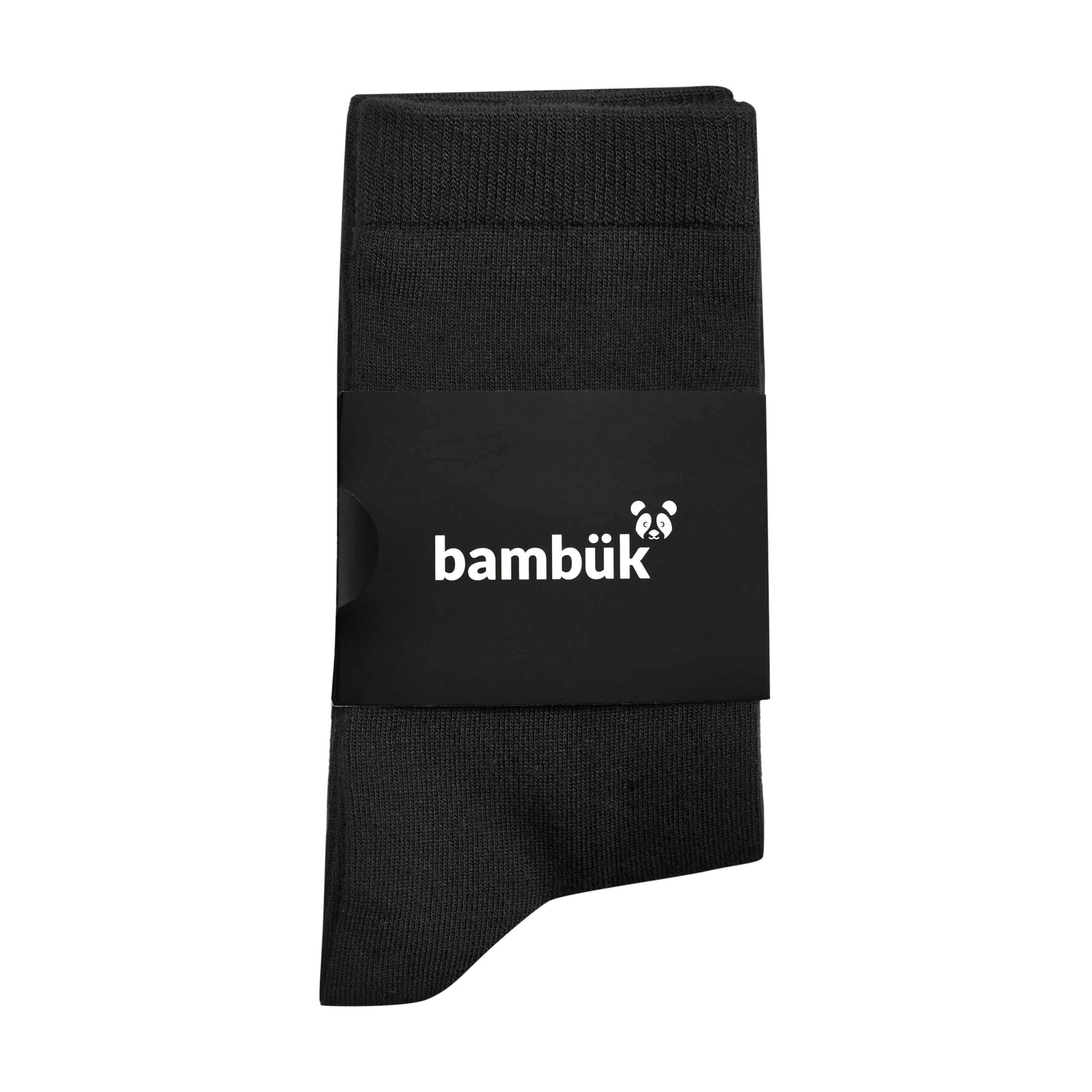 Premium Men's Bamboo Fiber Dress Socks - Soft & Breathable Black Formal Socks (3-Pack) - Perfect for Business, Office & Special Occasions