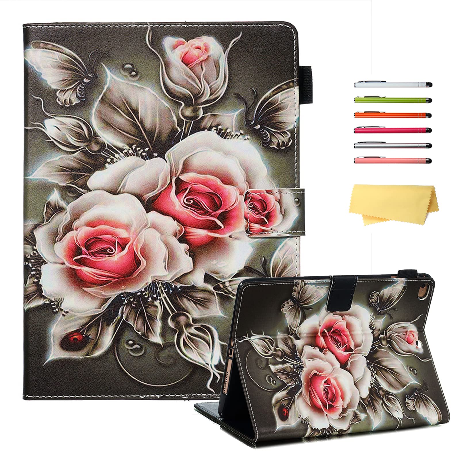 Premium PU Leather Smart Case for iPad 6th/5th Gen 9.7