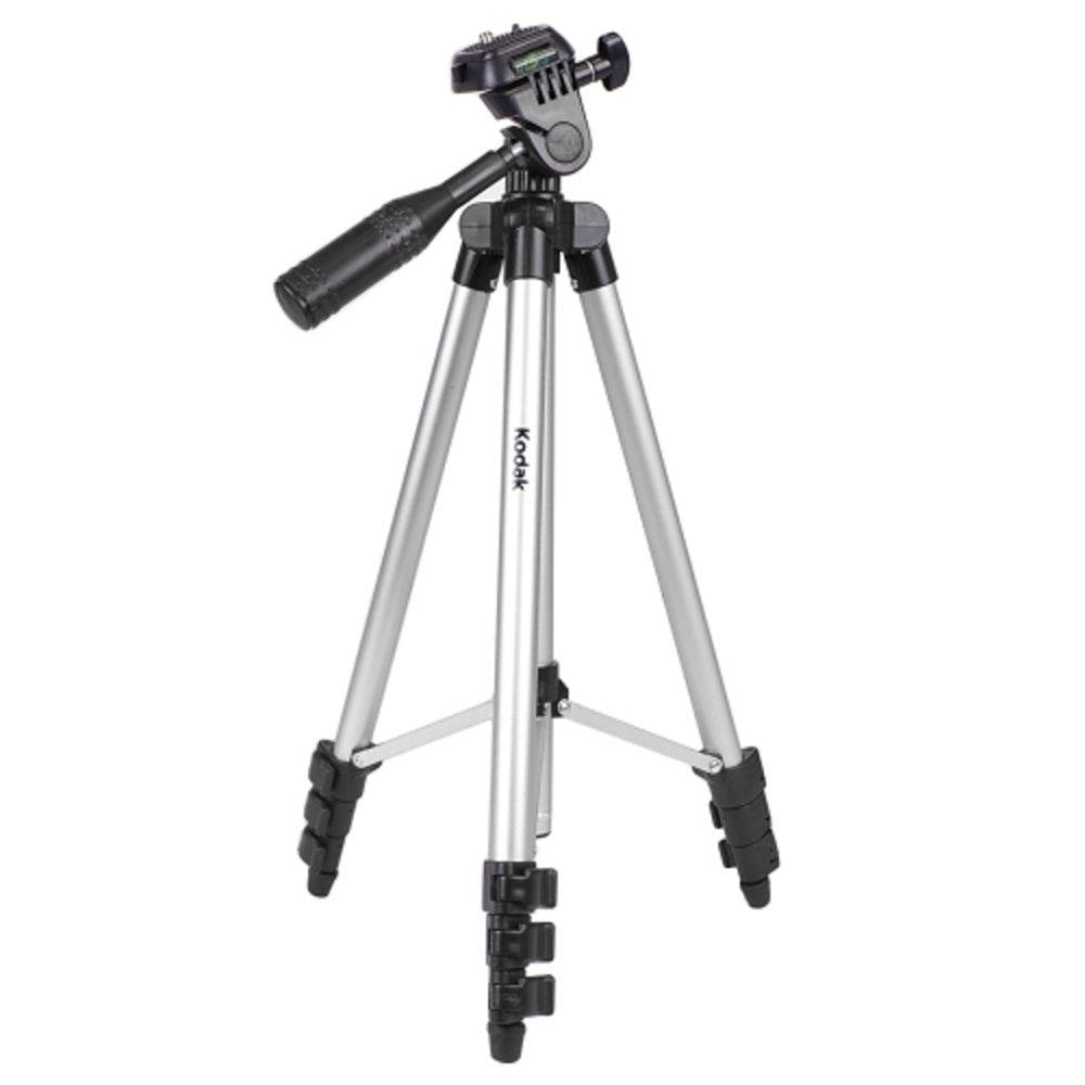 Kodak 50 TR501 Professional Camera Tripod with 3-Way Pan Head & Bubble Level - Perfect for Photography, Videography, and Travel Shooting