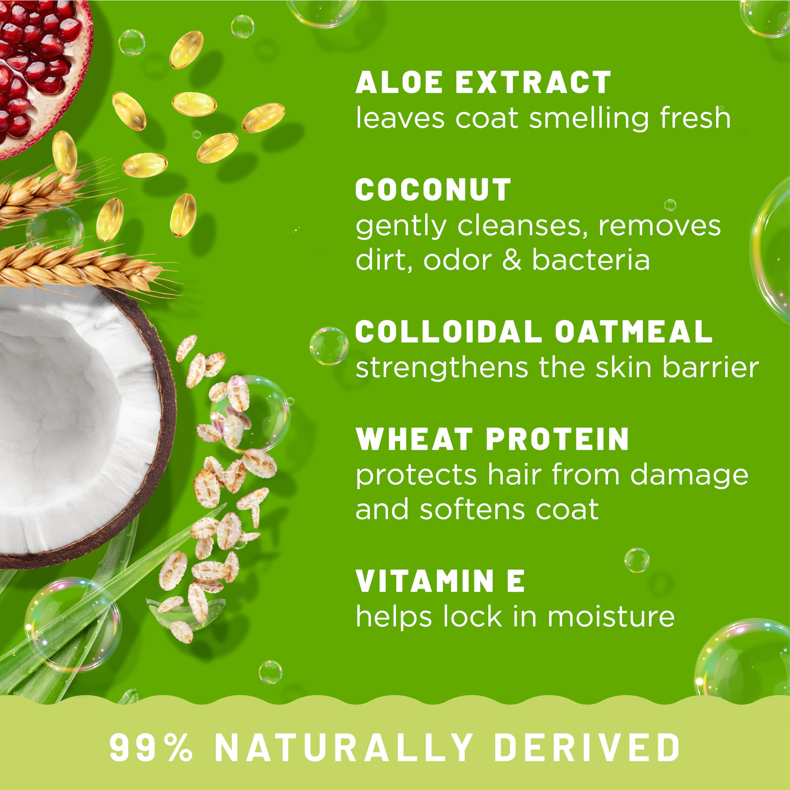 TropiClean Deodorizing Dog Shampoo for Smelly Dogs - Professional Strength Odor Control with Aloe & Coconut Scent | Safe for Puppies & All Dogs | 2.5 Gallon Refill Size | Perfect for Bath Time, Grooming & Eliminating Pet Odors at Home
