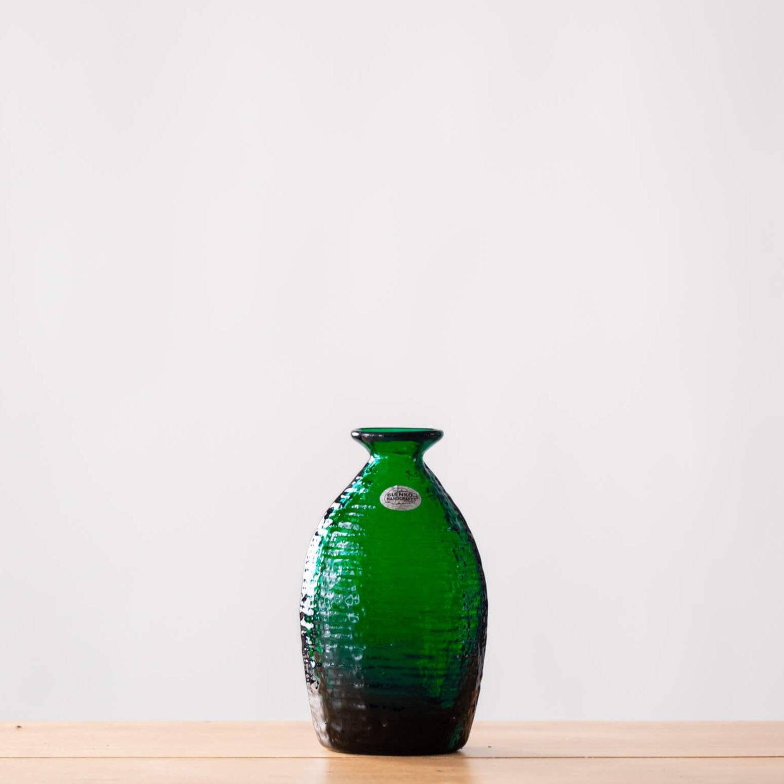 2135S Small Strata Vase - Modern Geometric Glass Flower Vase for Home Decor, Wedding Centerpieces & Office Desk Decorations | Clover Design