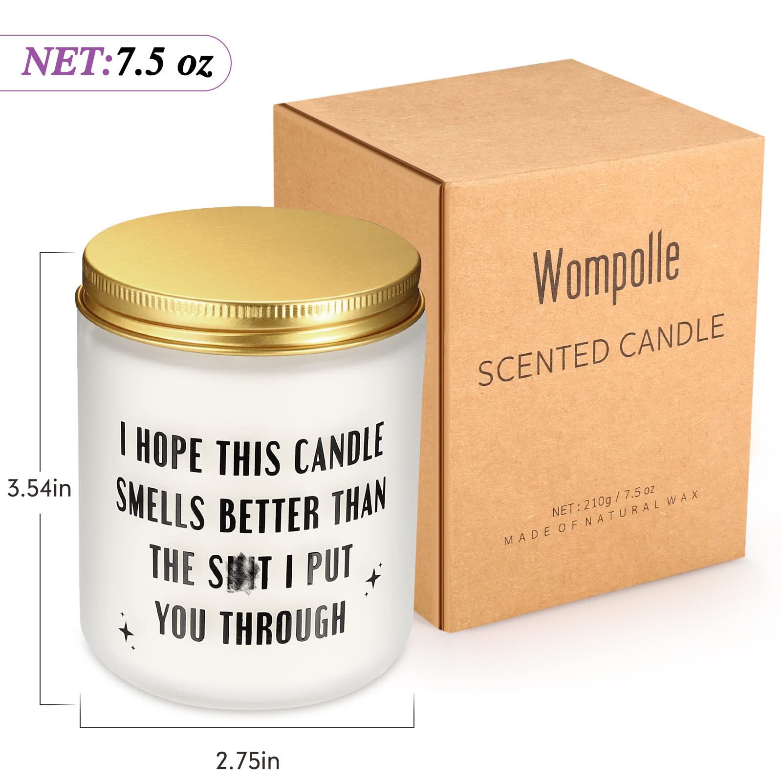 Lavender Scented Candles - Best Birthday & Mother's Day Gift for Mom, Christmas Present from Daughter/Son/Husband | Relaxing Aromatherapy for Home, Spa & Meditation