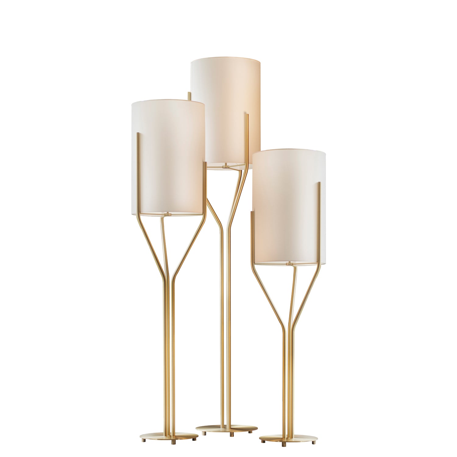 Modern Arborescence Floor Lamp - Adjustable Height LED Standing Light for Living Room, Bedroom & Office - Energy Efficient Home Decor Lighting for Reading & Relaxation