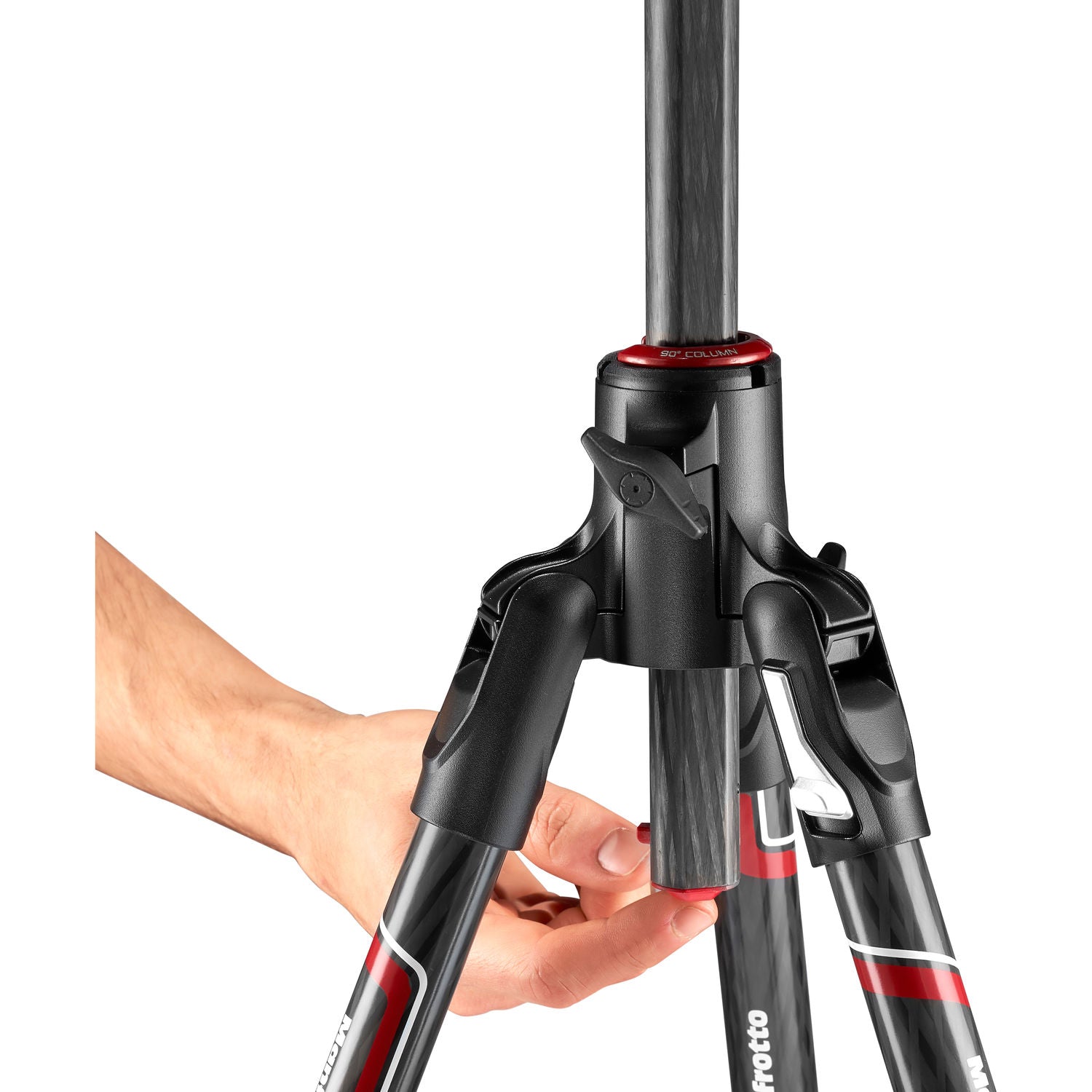 Manfrotto Befree GT XPRO Carbon Fiber Travel Tripod with 496 Center Ball Head - Lightweight Professional Camera Tripod for Travel Photography, Vlogging & Outdoor Shooting