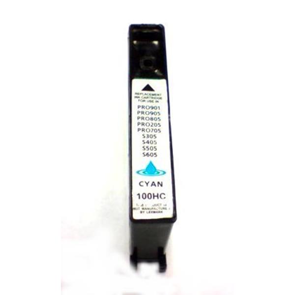 100XL Cyan Compatible Inkjet Cartridge for HP Printer - High Yield Ink Replacement - Ideal for Home, Office & Photo Printing