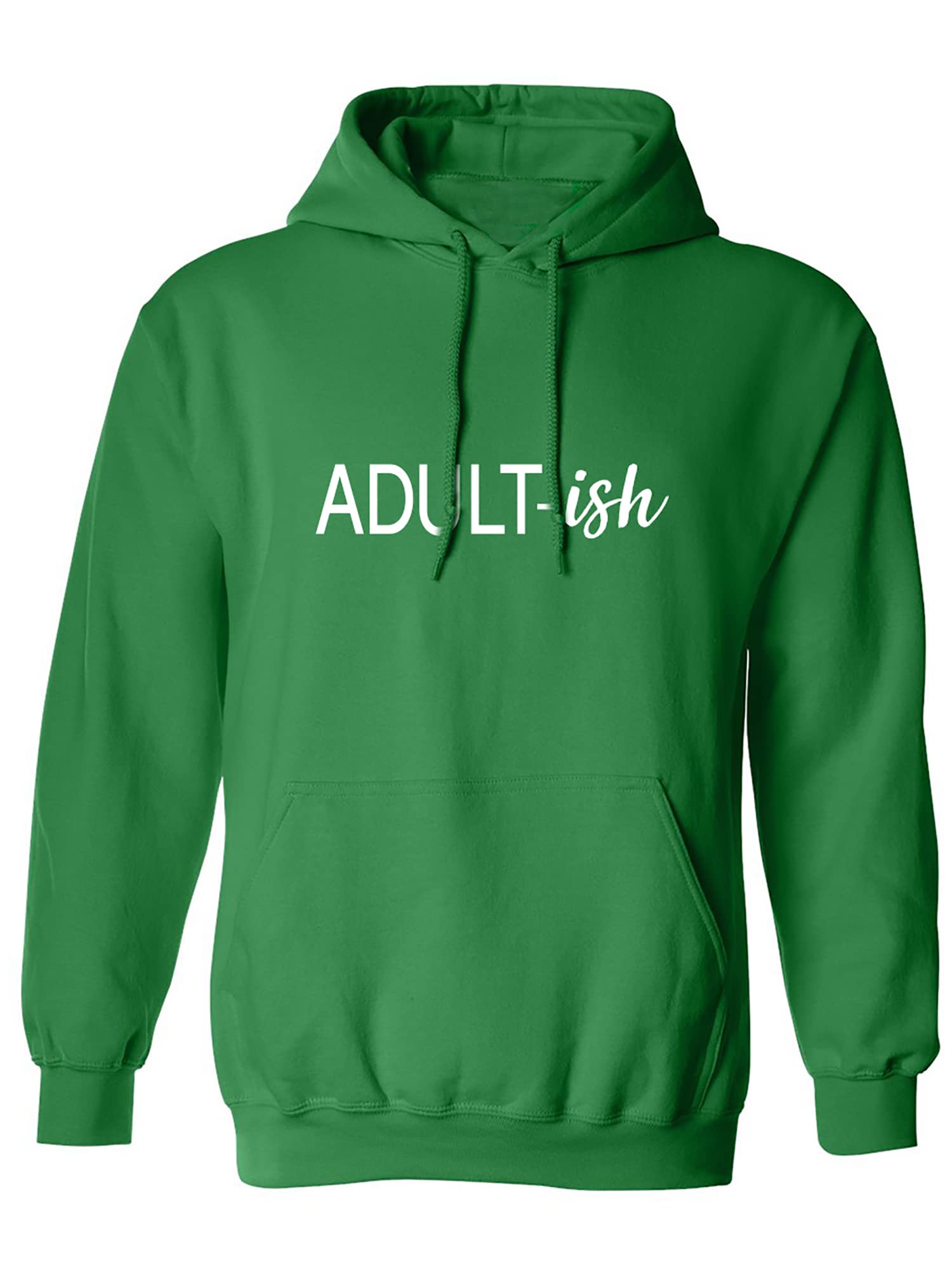 Zerogravitee ADULT-ish Hooded Sweatshirt for Men & Women - Cozy Pullover Fleece Sweater for Casual Wear, Lounge & Street Style