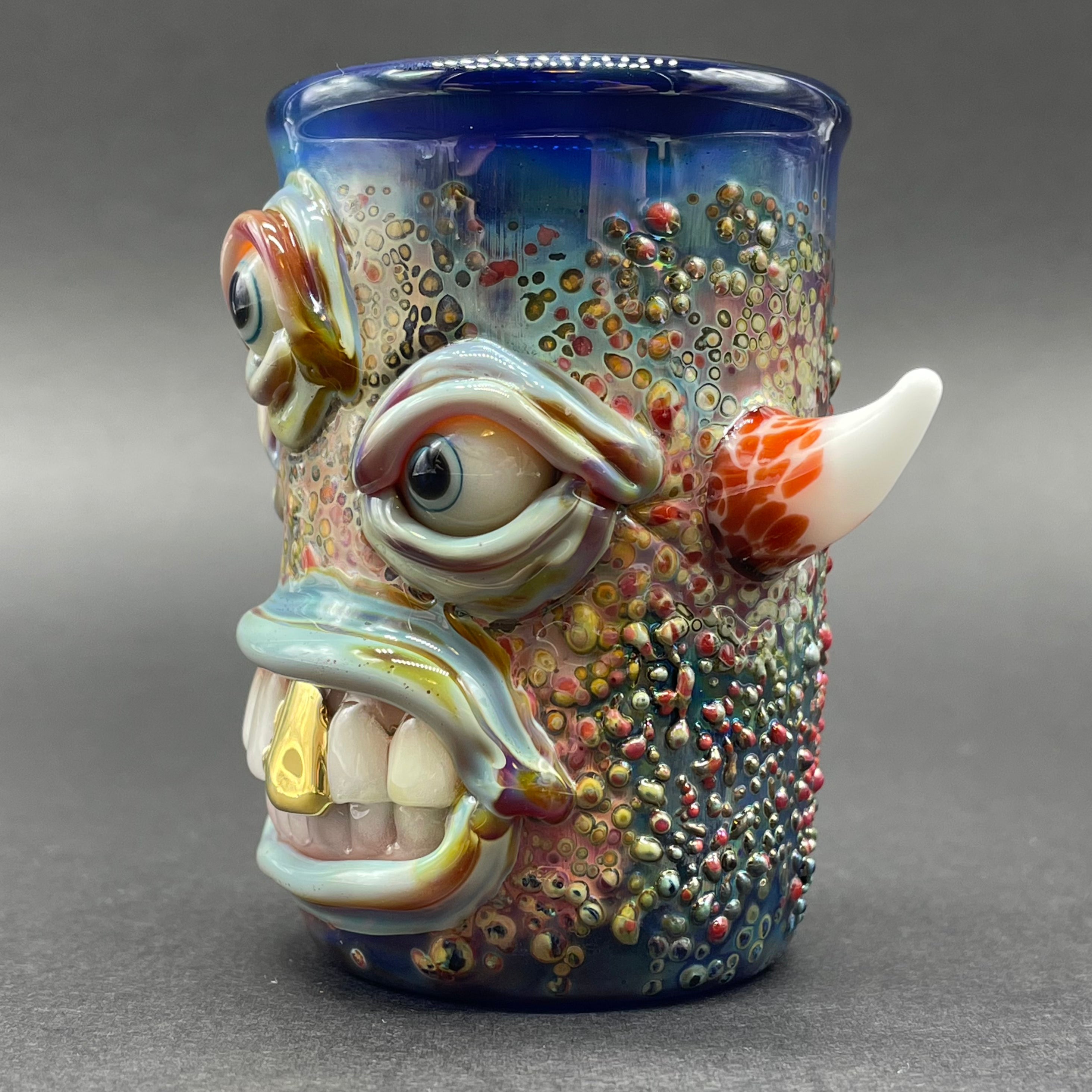 Triclops Shot Glass - Unique 3-Eyed Design for Whiskey, Tequila & Liquor - Perfect for Parties, Gifts & Bar Decor