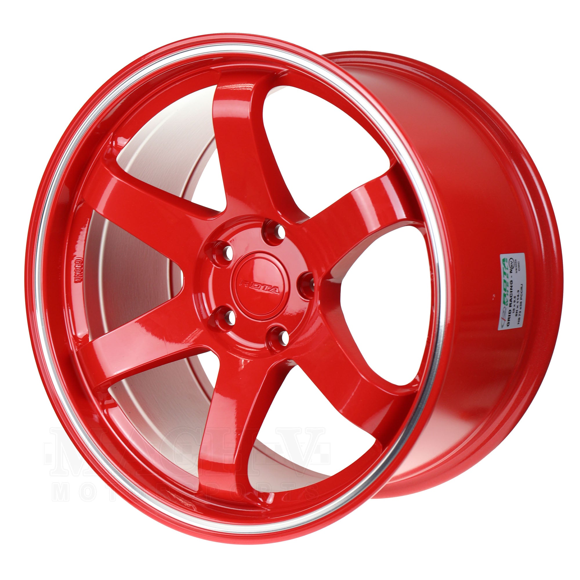 Rota Grid 18x9.5 +38 5x114 Matte Black Wheels - Lightweight Alloy Rims for Performance Cars - Perfect for Drifting, Racing & Street Use