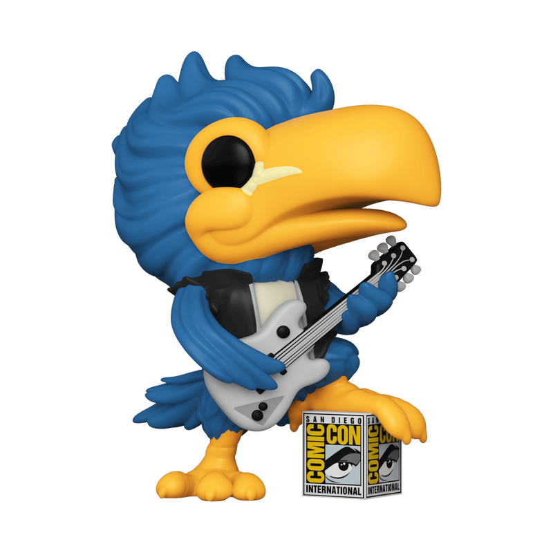 San Diego Comic Con Exclusive Rocker Toucan Collectible - Perfect for Pop Culture Fans & Gift Giving