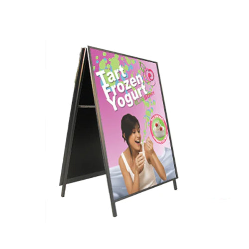 48x60 A-Frame Sign Holder with Security Screws - 1 1/4