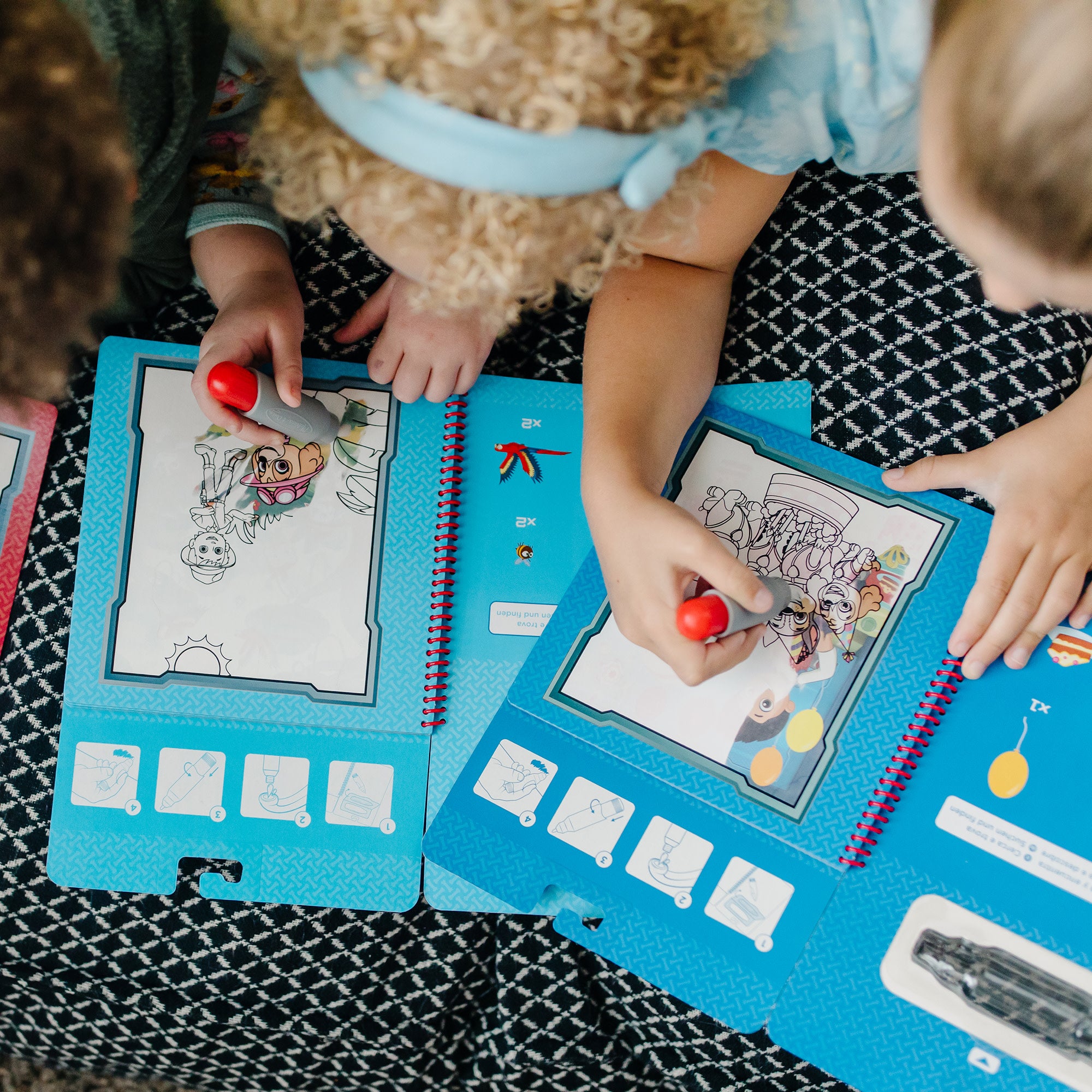 PAW Patrol Water Wow! Coloring Book - Marshall Themed Reusable Activity Pad for Kids - Perfect for Travel, Road Trips & Quiet Playtime