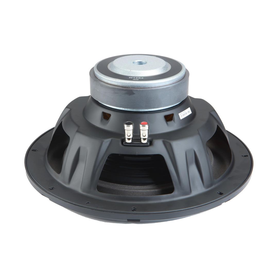 Alpine W12S4 12-Inch Car Subwoofer - 750W RMS, Single 4 Ohm Voice Coil, High-Performance Bass Series for Deep Sound | Perfect for Car Audio Systems, Home Theater & Bass Enthusiasts