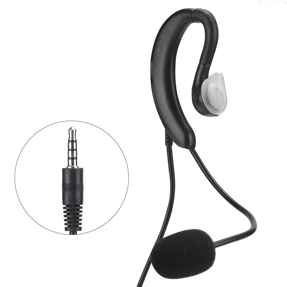 Earhook Microphone with Noise Cancelling - Mobile Phone Headset for Tablet, Conference Calls, Gaming & Chatting | Perfect for Online Meetings, Streaming & Remote Work