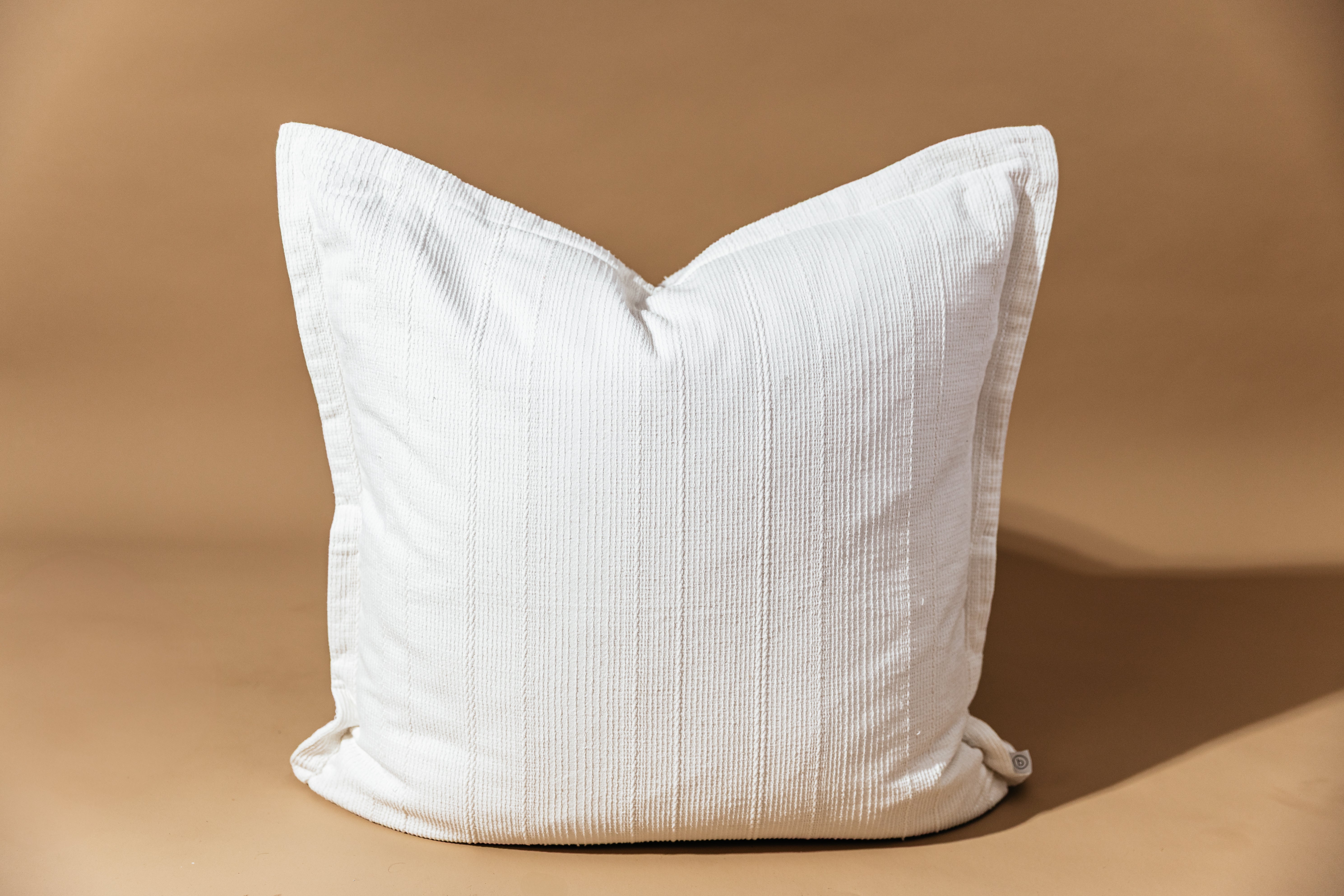 Blakely XL Euro Pillow Cover - 20x20 Inches, Soft & Breathable Cotton, Zipper Closure - Perfect for Bedroom, Living Room, and Sofa Decor