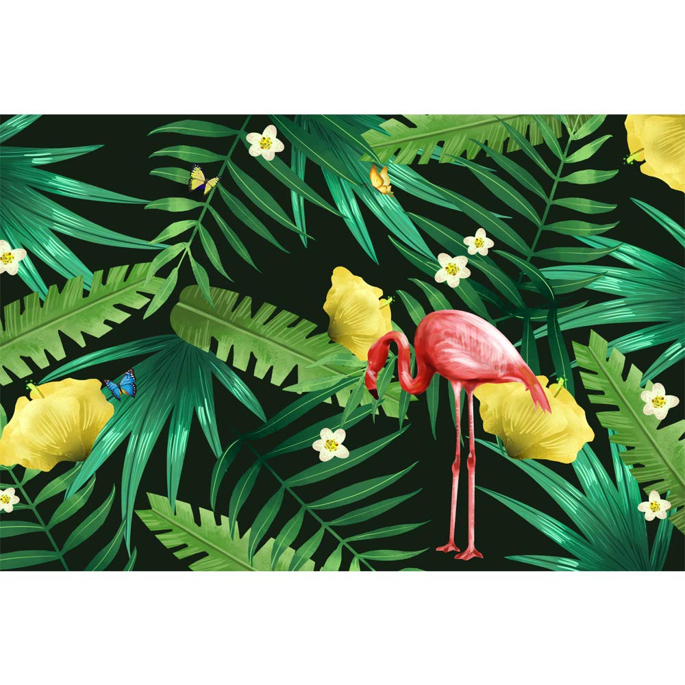 Green Plants & Animals Removable Wallpaper - Peel and Stick Wall Mural for Bedroom Decor - 100x144 inches - Perfect for Nursery, Kids Room & Home Interior Design
