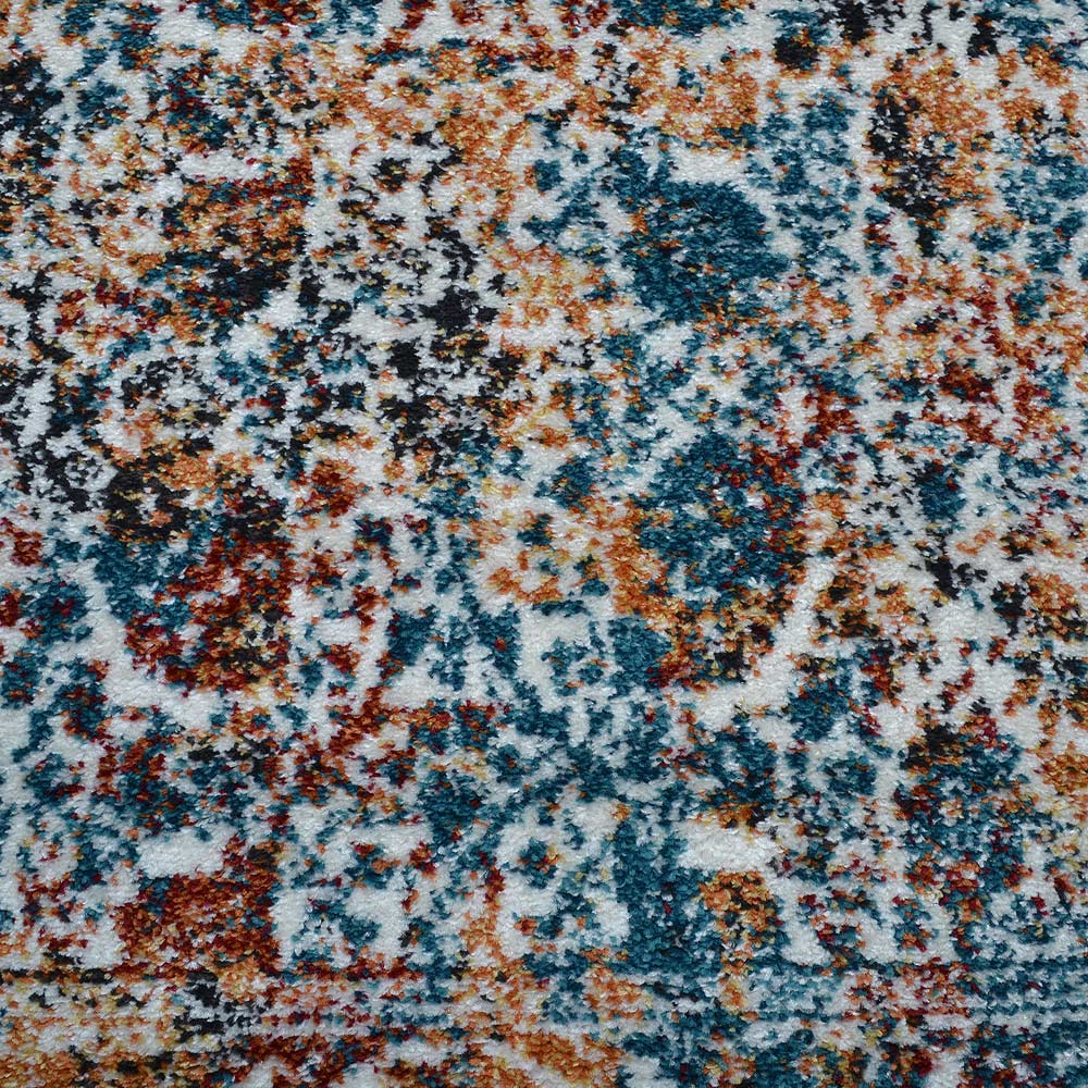 Premium Machine Woven Rug - Soft & Durable Area Rug for Living Room, Bedroom - Non-Slip Home Decor Carpet (5x8 ft, Beige)