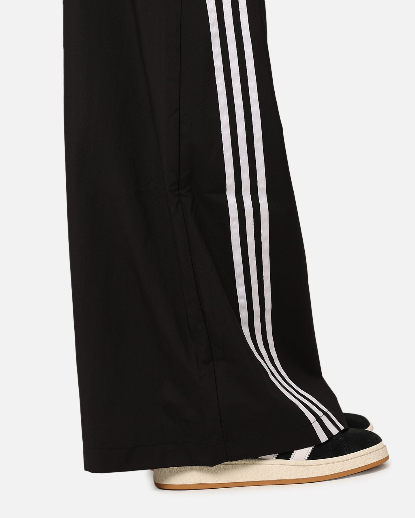 Adidas Women's Adilenium Oversized Track Pants - Black Athletic Joggers for Running, Lounge & Streetwear Fashion