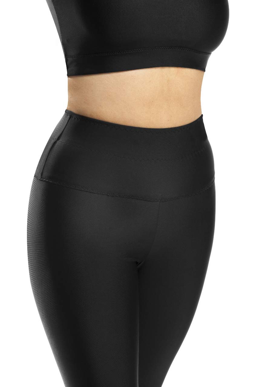 Best Women's Compression Capri Leggings for Running, Yoga & Workout - High Waist Tummy Control & Moisture Wicking