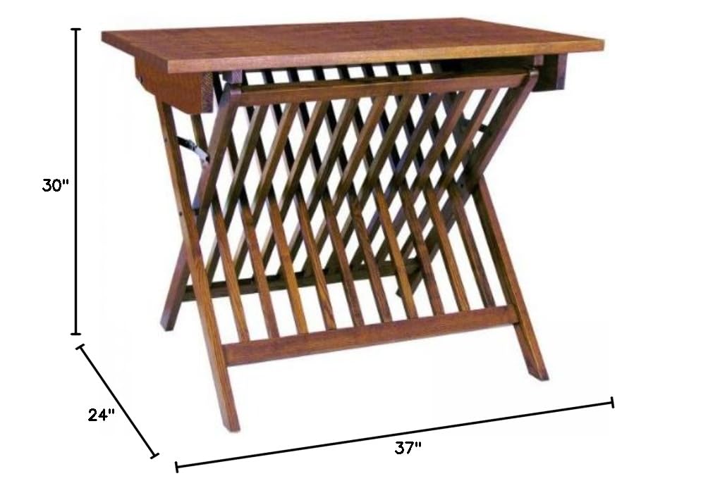Safari Foldable Desk 9015 - Compact & Portable Home Office Furniture for Small Spaces, Dorm Rooms, and Travel Use