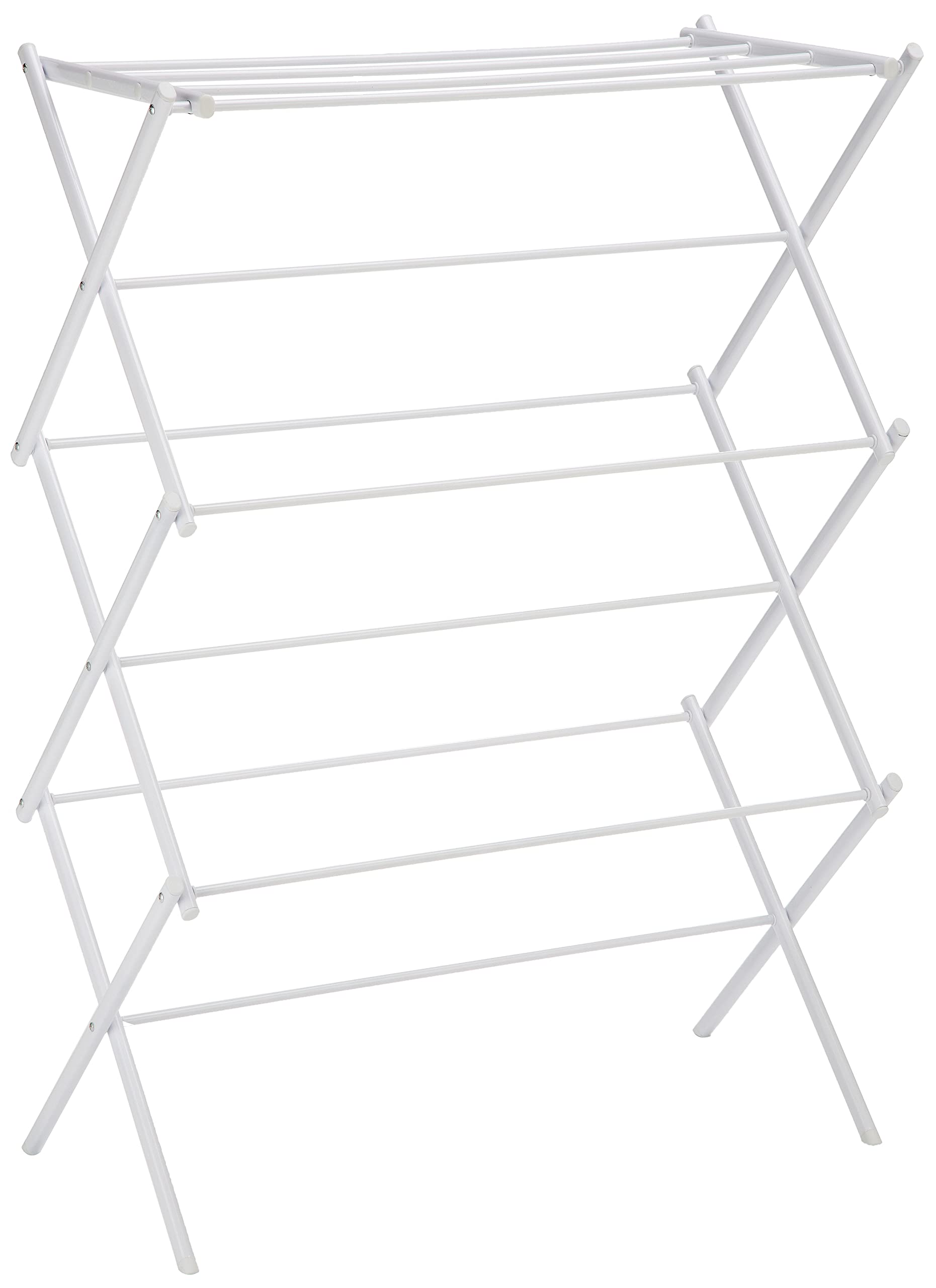Pyle XPB20-288S Compact Portable Washer & Dryer Combo - 0.9 Cu.Ft Capacity, White & Amazon Basics Foldable Laundry Drying Rack - 41.8