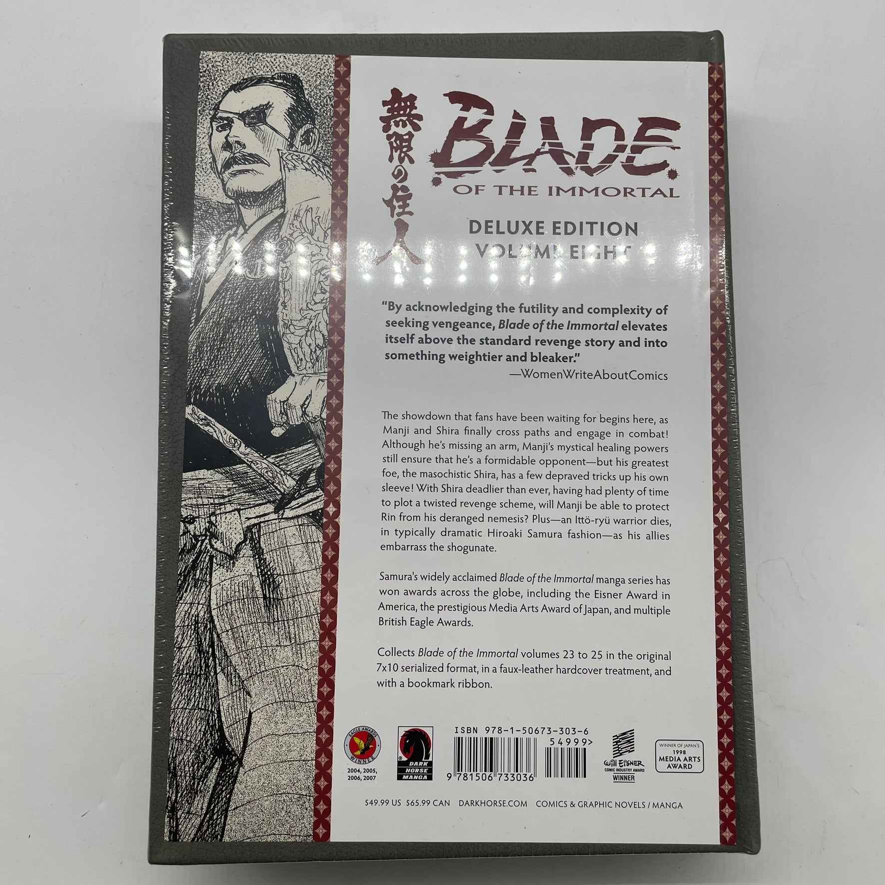 Blade Of The Immortal Deluxe Edition Volume 8 By Hiroaki Samura - Premium Manga Collector's Item for Anime Fans & Book Lovers - Perfect for Gifting, Display & Reading