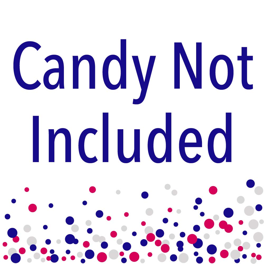 Elegant Mini Candy Bar Wrappers & Circle Stickers - 304-Piece Party Favor Kit for Weddings, Baby Showers & Birthday Celebrations | Purple Simple Design by Big Dot of Happiness