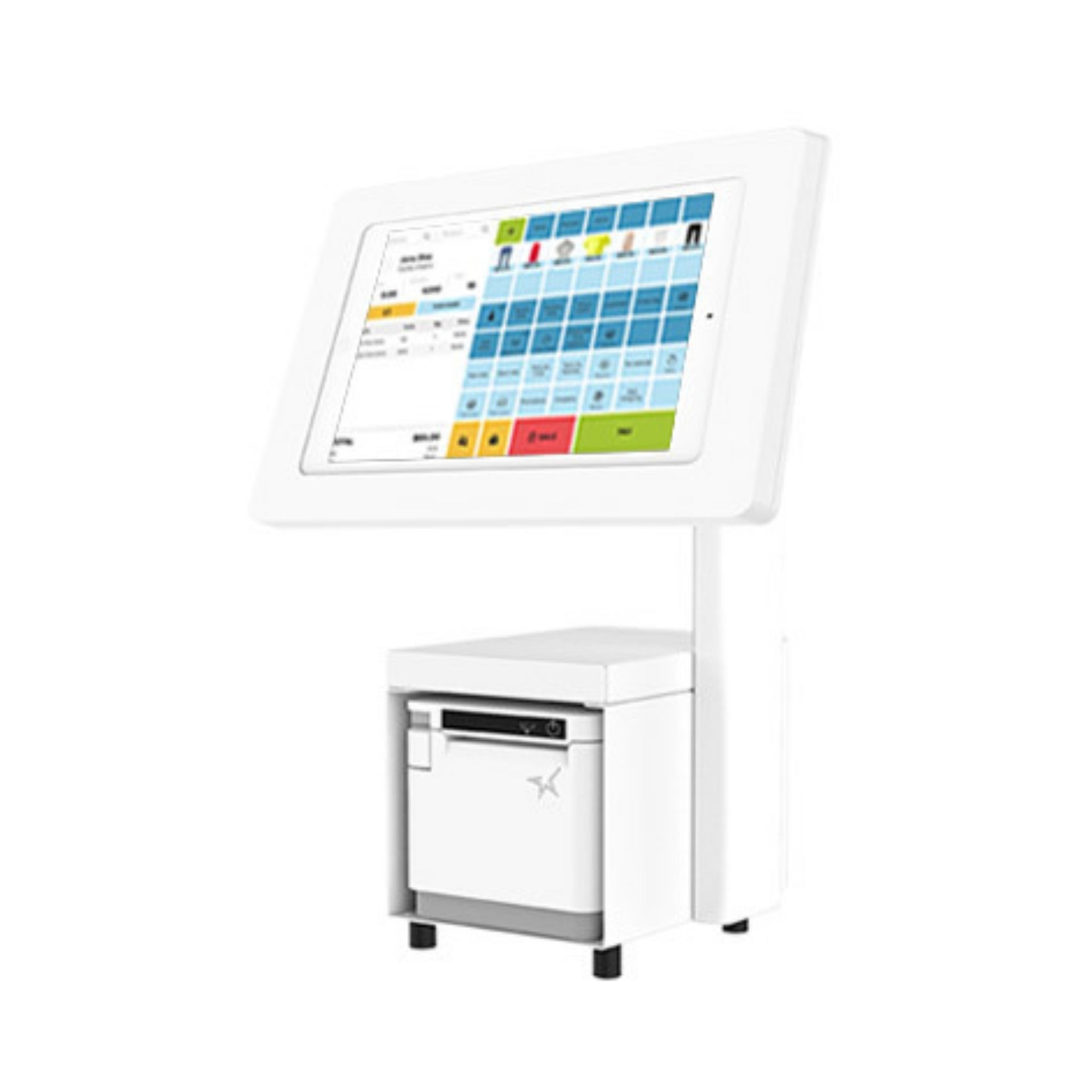 Star Micronics mUnite POS Solution Stand - Compact and Durable POS System Stand for Retail, Restaurant & Hospitality Businesses | Perfect for Checkout Counters and Cash Registers