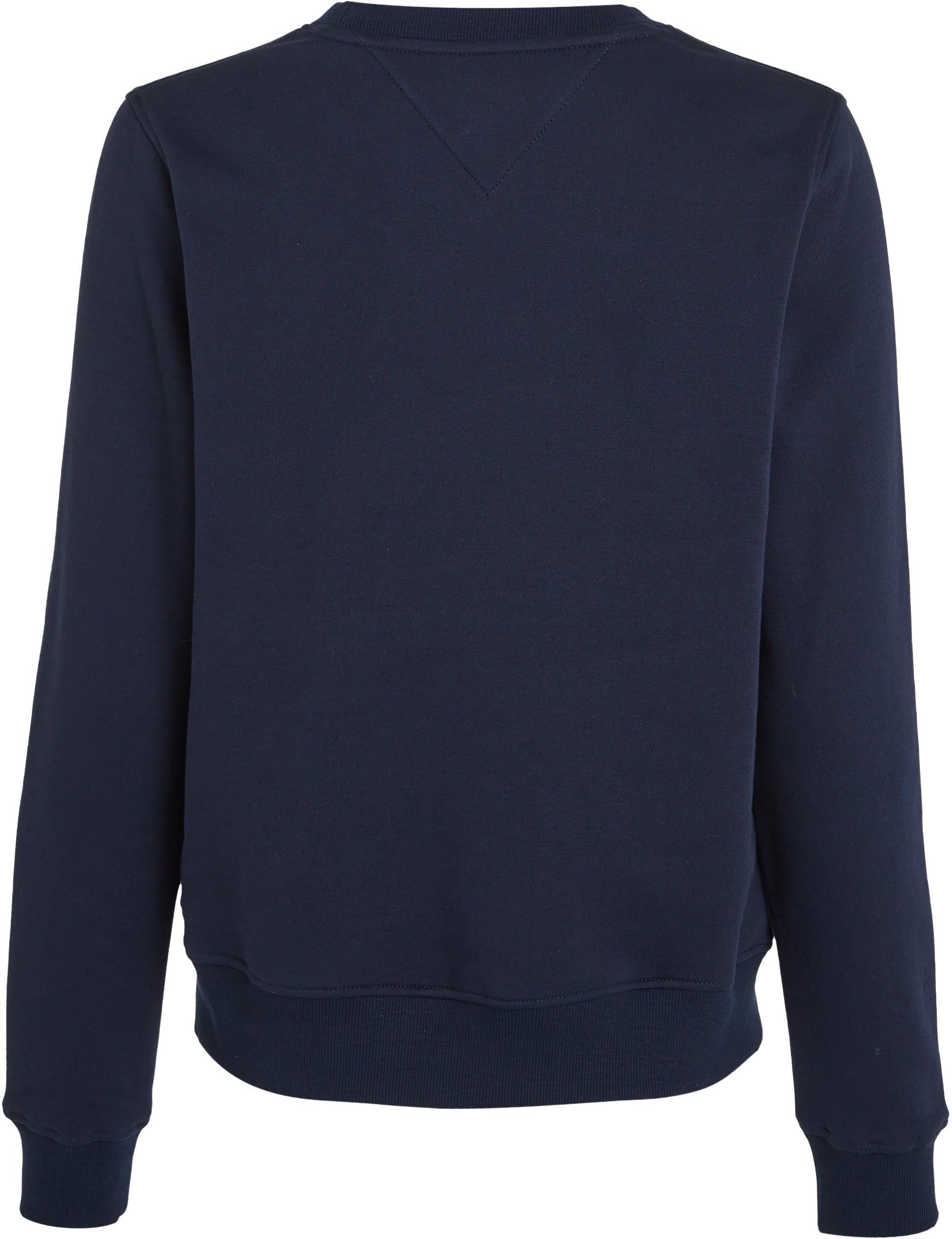 Tommy Jeans Women's Regular Fit Crew Neck Sweatshirt | Casual Cotton Pullover for Everyday Wear | Perfect for Lounging, Running Errands & Weekend Outfits