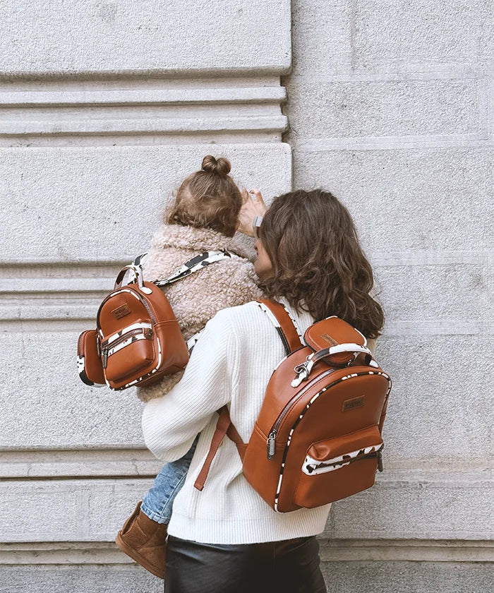 Wrangler Cow Print Backpack for Women & Men - Durable Laptop Backpack with USB Charging Port - Perfect for School, College, Travel & Outdoor Adventures