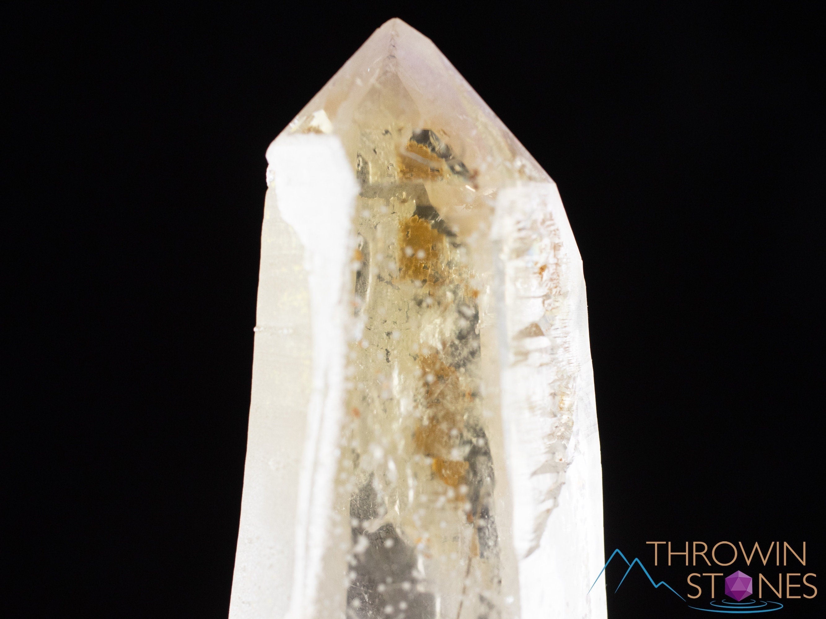 Natural Citrine Raw Crystal Point - November Birthstone, Healing Stone for Home Decor, Meditation & Energy Work | 41433 | Perfect for Gifts, Spiritual Healing & Crystal Collections