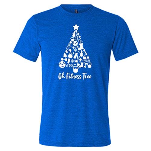 Oh Fitness Tree Shirt - Unisex Activewear for Men & Women - Perfect for Yoga, Running & Outdoor Activities