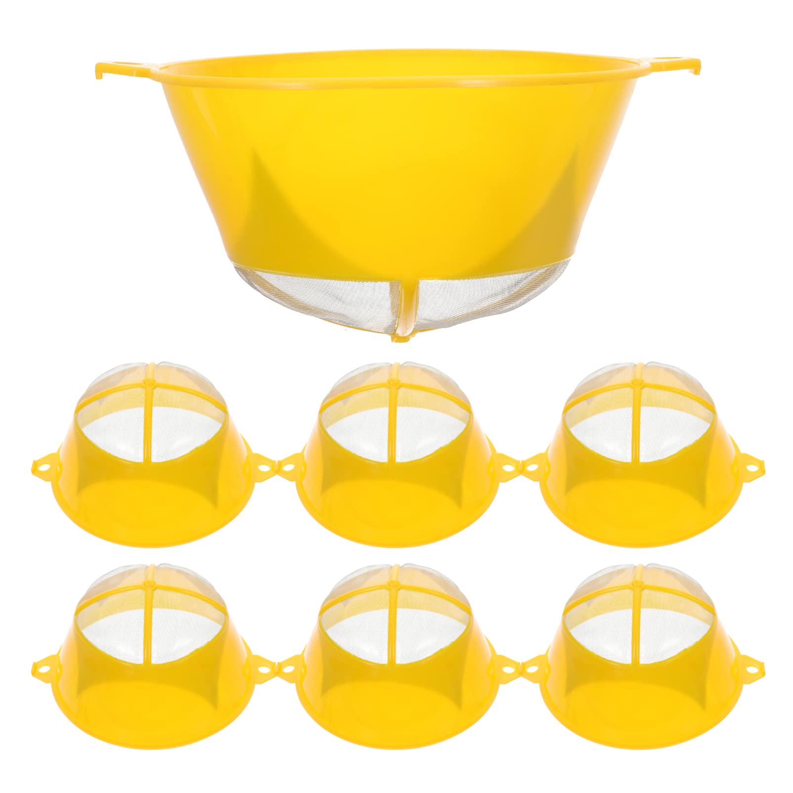 10-Pack Fine Mesh Paint Strainers for Oil Paint - Plastic Paint Filter with Fine Mesh for Smooth Painting - Perfect for Artists, DIY Projects & Home Painting