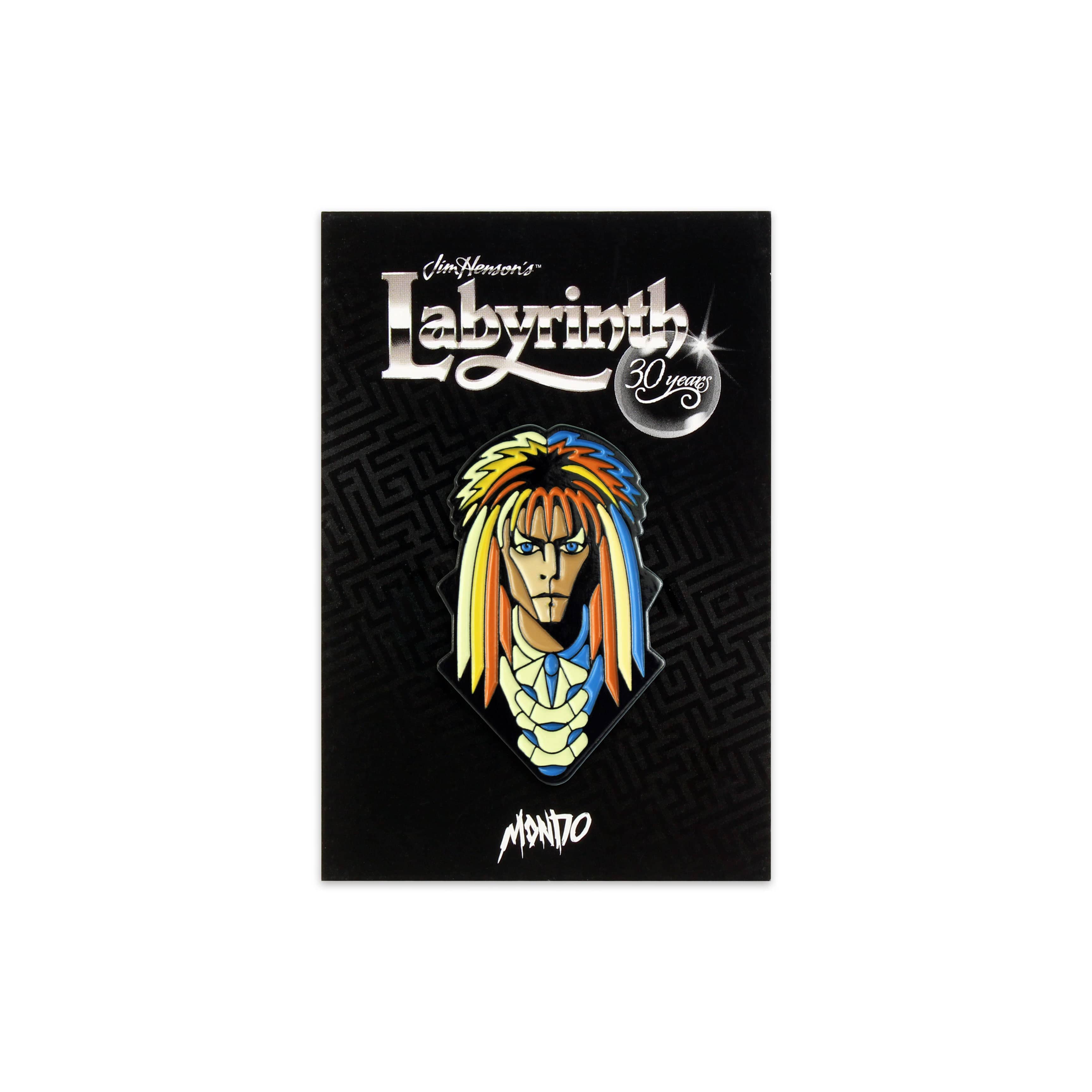 Labyrinth Movie Jareth the Goblin King Enamel Pin - Collectible Badge for Cosplay, Backpacks & Jackets - 80s Fantasy Film Merchandise Gift for Fans