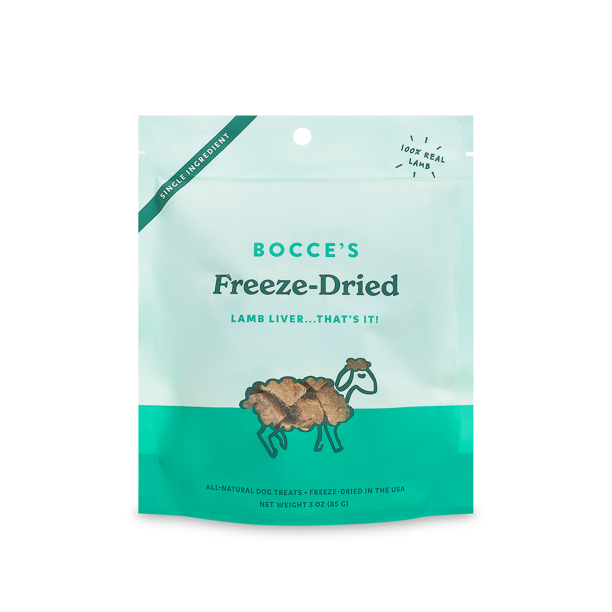 Premium Freeze-Dried Lamb Liver Dog Treats - 3oz | All-Natural, High-Protein Snacks for Training & Rewards | Perfect for Small & Large Breeds