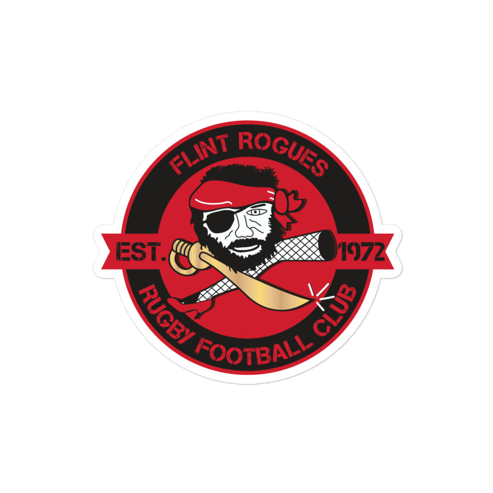 Flint Rogues RFC Stickers - Premium Vinyl Decals for Cars, Laptops & Water Bottles | Perfect for Sports Fans, Gifts & DIY Decor