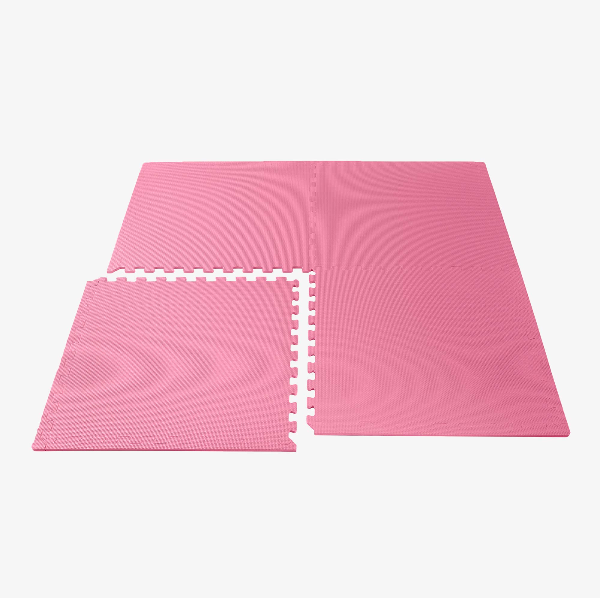 3/8 Inch Thick High-Density Exercise Floor Mats - Non-Slip Gym Mats for Home Workouts, Yoga, Pilates & Fitness - Perfect for Home Gym, Garage, and Playroom Flooring