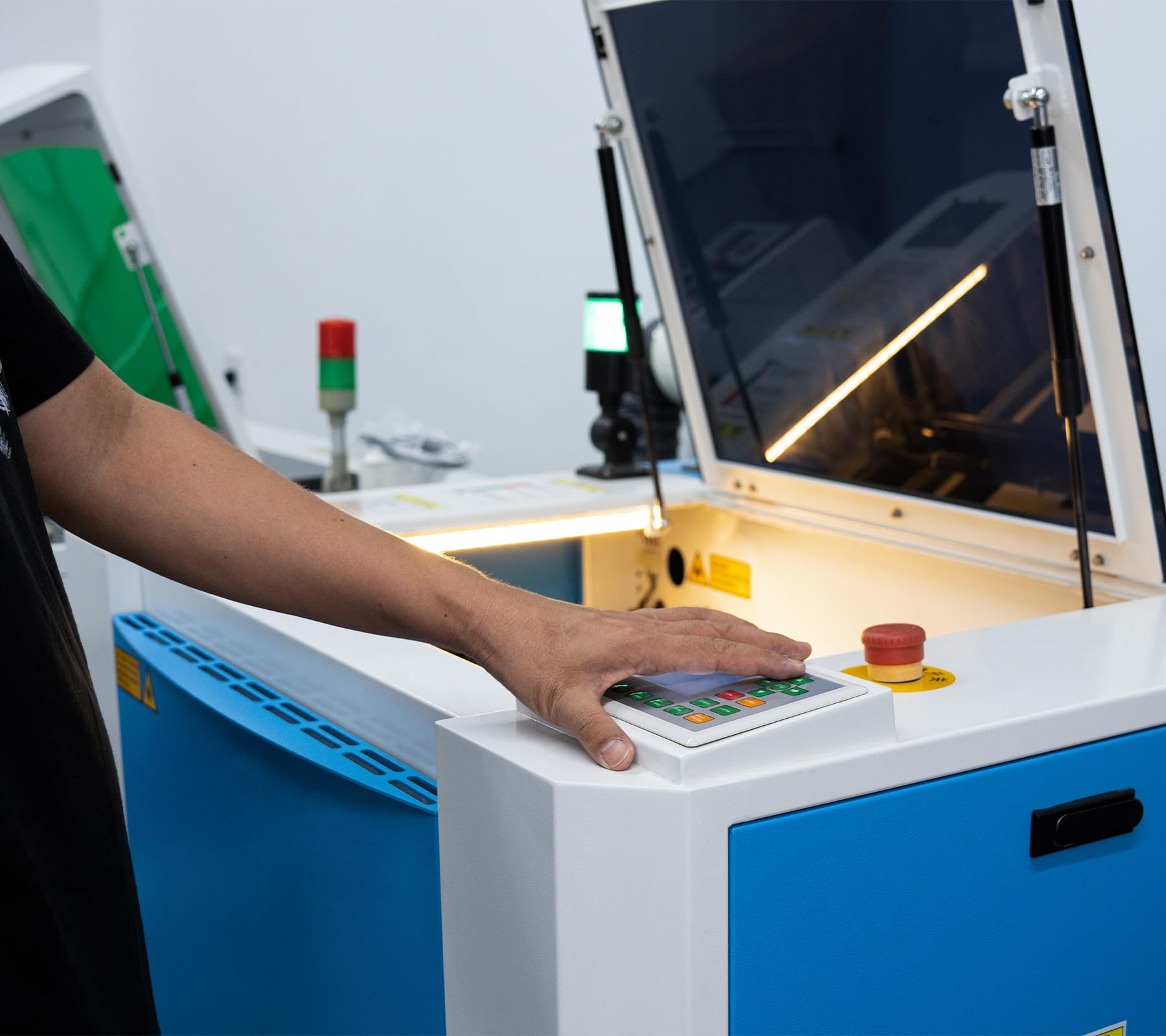 Ruida 6442S Control Panel Replacement for 6442S/6442G CO2 Laser Engraver & Cutting Machine - Perfect for DIY Projects, Sign Making, and Industrial Fabrication
