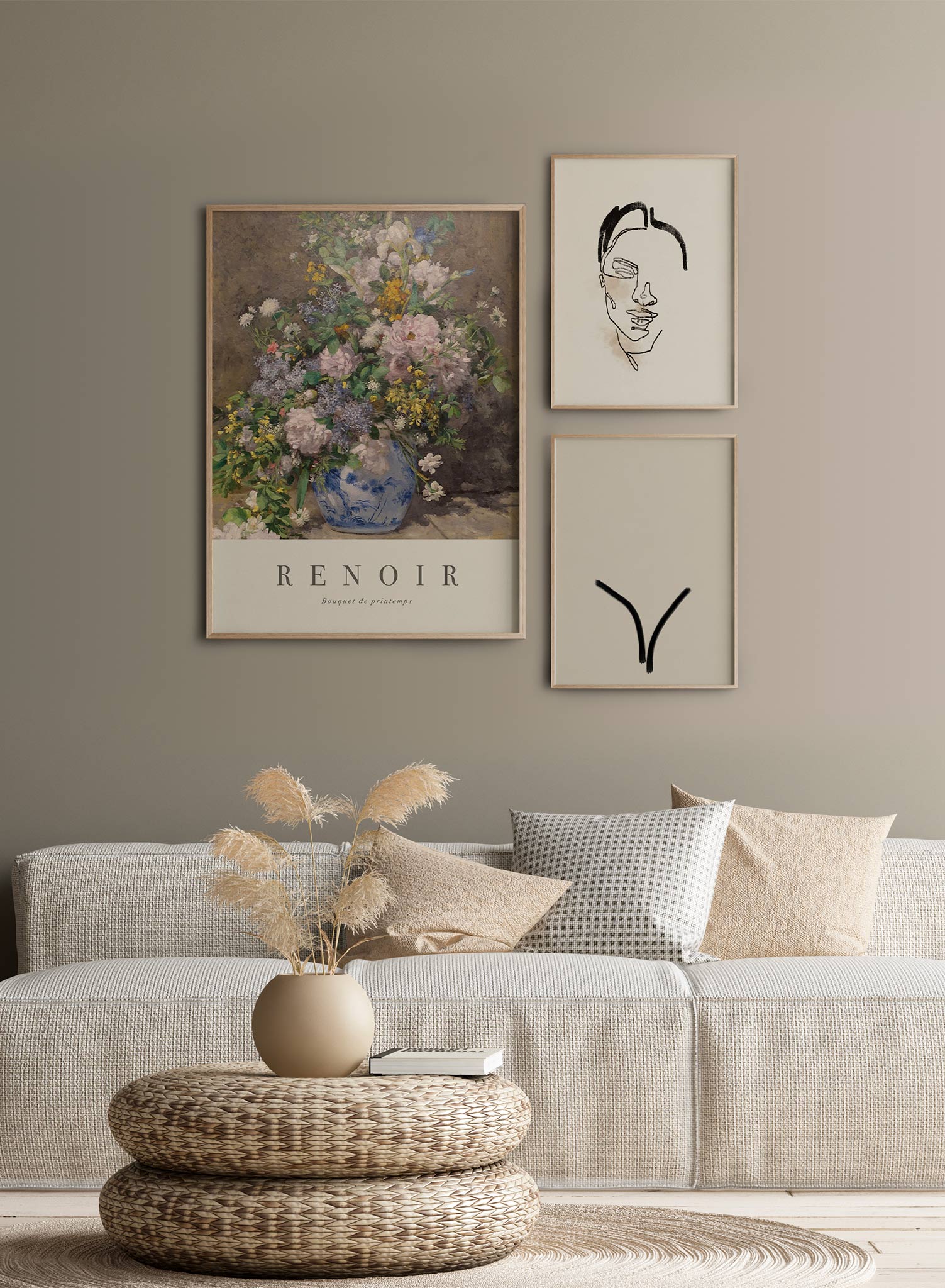 Renoir’s Spring Bouquet Poster - High Quality Floral Art Print - Perfect for Home Decor, Office Wall Art & Gift Giving
