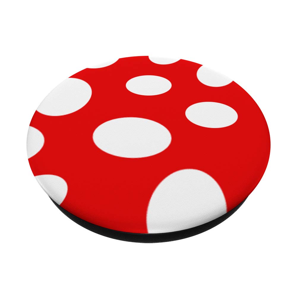 Stylish Fly Agaric Mushroom Design PopSockets Grip & Stand - Phone Holder for iPhone, Samsung & Tablets - Perfect for Gaming, Selfies & Everyday Use