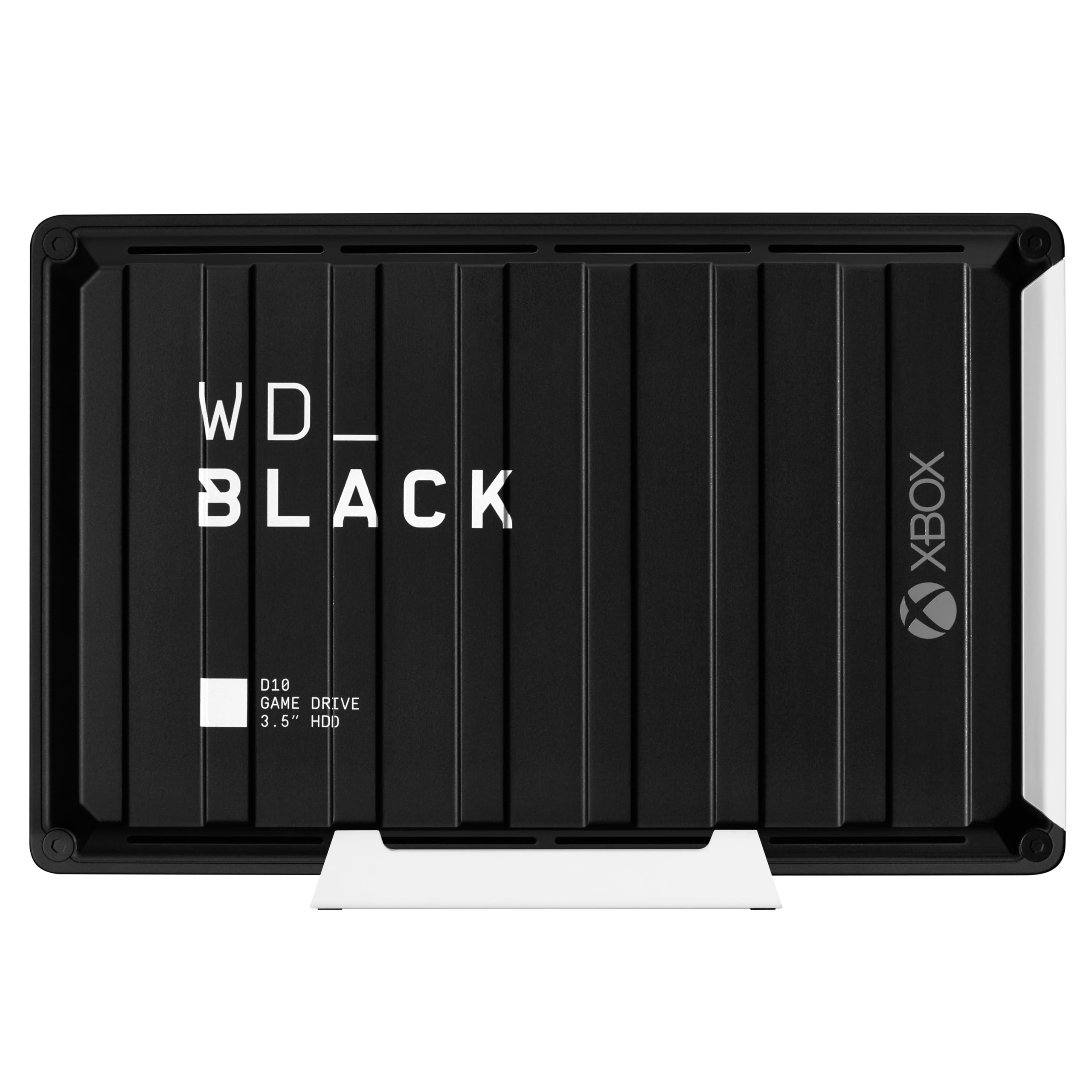 Western Digital BLACK 12TB D10 Game Drive for Xbox - High Performance 7200 RPM Desktop External Hard Drive HDD with 1-Month Xbox Game Pass (WDBA5E0120HBK-NESN) - Perfect for Gaming, Media Storage & Backup Solutions