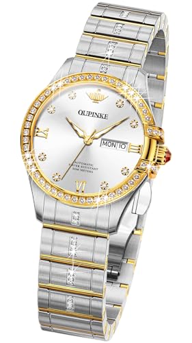 L3195: Two tone band & White dial