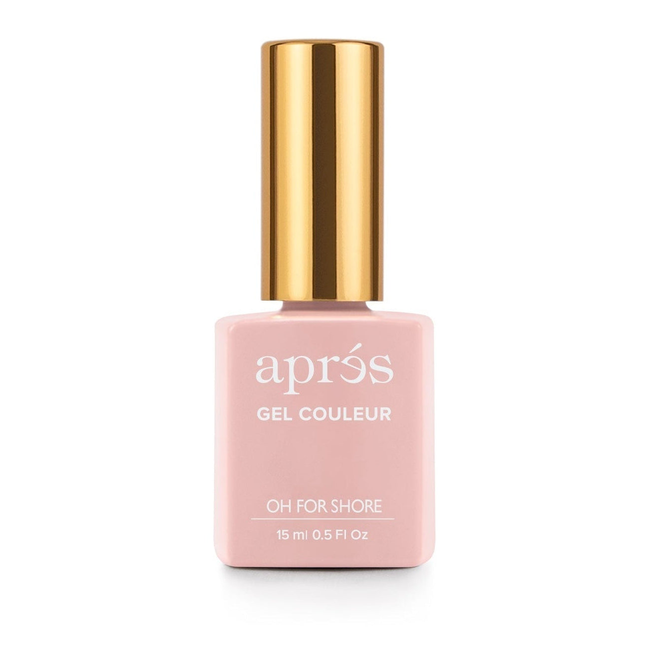Apres Gel Polish - Oh For Shore - Long Lasting Nail Lacquer for Manicures & Pedicures - Perfect for Beach Vacations & Summer Nail Art