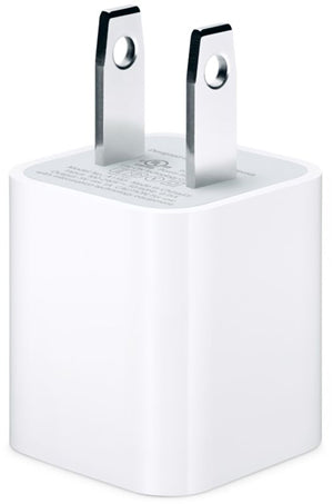 Fast Charging USB Power Adapter 5V AC/DC Wall Charger for iPhone & Android Smartphones (2 Pack) - Perfect for Home, Office & Travel Use