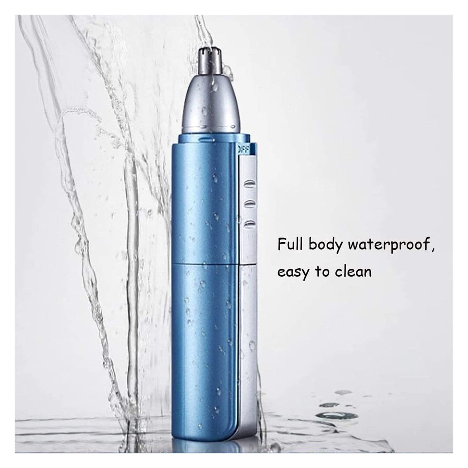 Xuemml HHWKSJ USB Rechargeable Nose & Ear Hair Trimmer for Men - Painless Professional Grooming Kit with 4 Attachments | Perfect for Travel, Home Use & Personal Care