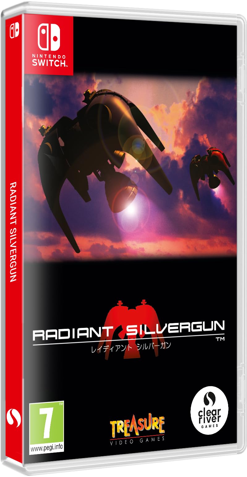 Radiant Silvergun for Nintendo Switch - Classic Arcade Shooter Game | Perfect for Retro Gaming Enthusiasts & Multiplayer Fun