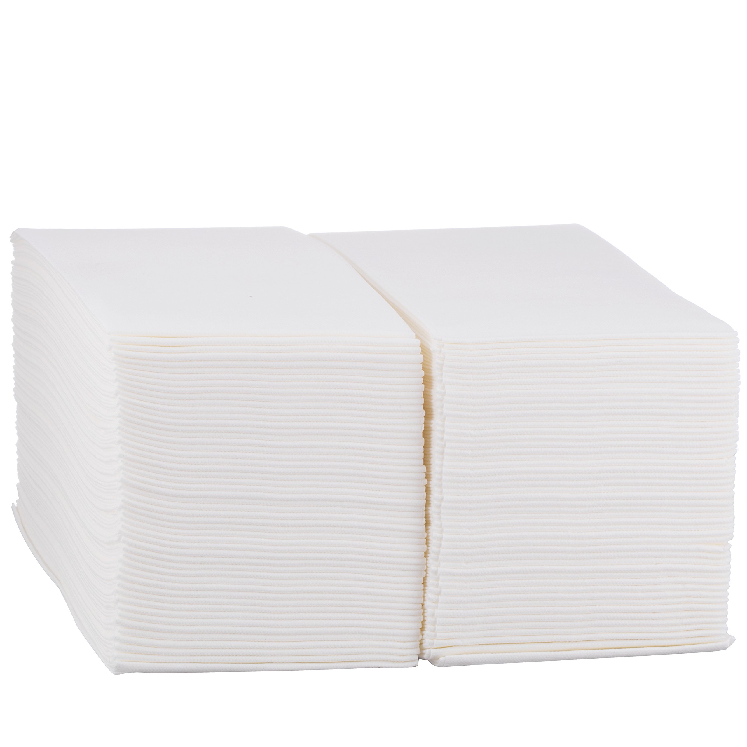 Premium Soft & Absorbent Disposable Cloth-Like Paper Hand Towels - 500 Count White Guest Towels for Kitchen, Bathroom, Parties & Events | Eco-Friendly Air Laid Tissue Paper for Home, Office & Hospitality Use