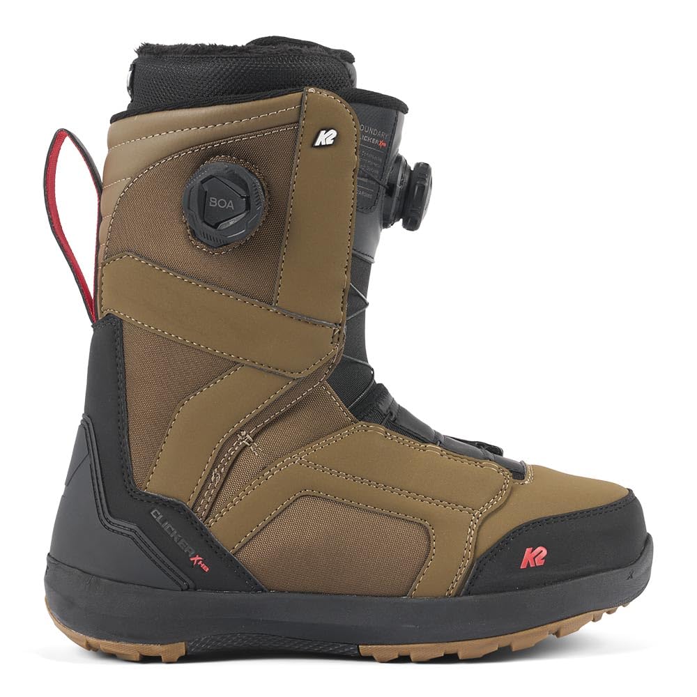 K2 Boundary Clicker X HB Men's Snowboard Boots - All-Mountain Performance for Freestyle & Freeride Snowboarding